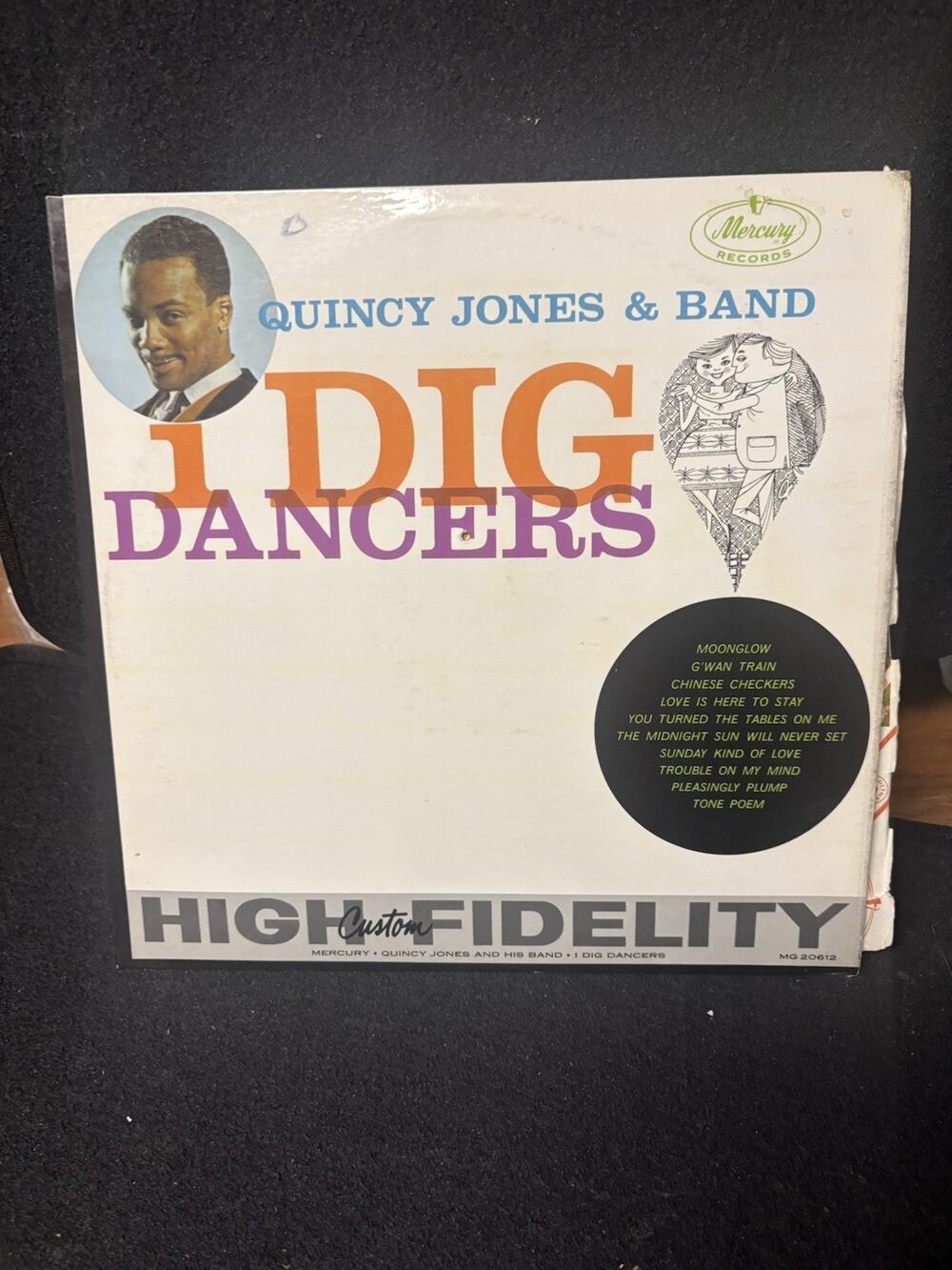 QUINCY JONES & BAND I Dig Dancers LP 1960 1st Press MONO MG 20612